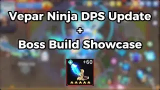Vepar Ninja DPS Update + Build Showcase | My Heroes: Dungeon Raid