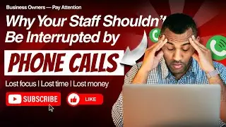 Why Your Staff Shouldn&rsquo;t Be Interrupted By Phone Calls | Automate With AI #AIReceptionist
