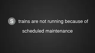 ᴴᴰ MTA Station Announcements: NO S TRAIN #shorts