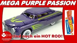 Und noch ein HOT ROD / MEGA CONSTRUX /PURPLE PASSION / 671 Teile / Review / OHNE AUFBAU (leider!!!)