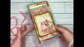 Shabby Whimsical Junk Journal flip through