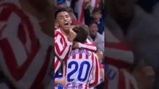 PRIMER GOL DE THIAGO ALMADA EN ATL&Eacute;TICO DE MADRID