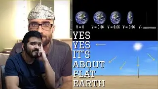 Is Earth Actually Flat? (VSAUCE) CG Reaction