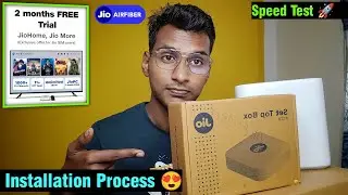 Jio AirFiber🛜 2 months FREE Offer 😍- Installation & Booking PROCESS | Speed Test 🚀 | Total Cost ?