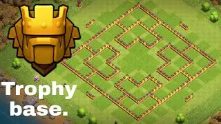 TH10 TROPHY BASE WITH LINK - CLASH OF CLANS