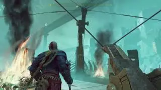 GOD OF WAR Gameplay Walkthrough Part-20 Helheim Ship [ 4K 60FPS ] - No Commentary