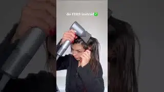 Stop blow drying your hair like this #hair