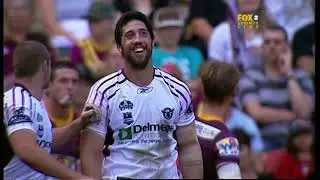 Round 9 Brisbane VS Manly 2008 Michael Robertson Brent Kite