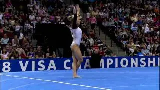 Alicia Sacramone - Floor Exercise - 2008 Visa Championships - Women - Day 2