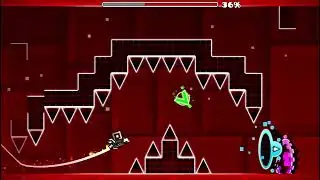 Geometry Dash my frist insane level.
