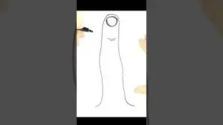 Como Dibujar un Dedo Facil ☝🏼 Dibujos para Ni&ntilde;os Paso a Paso #dibujosfaciles