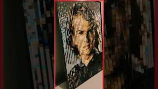 Mind Blowing 🤯 LEGO Star Wars Anakin & Vader mosaic #lego #starwars #legostarwars #starwars #afol