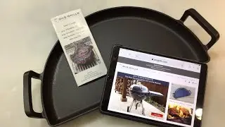 Cast Iron Drip N Griddle from SNS Grills / Product Review! Pretty Awesome!