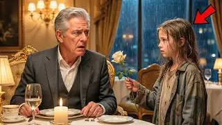 MILLONARIO ALQUILÓ UN RESTAURANTE PARA ÉL SOLO... PERO LA NIÑA HUMILDE REVELÓ UN SECRETO IMPACTANTE