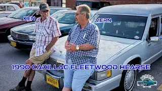 It's is a beautiful car. 1990 Cadillac Fleetwood hearse