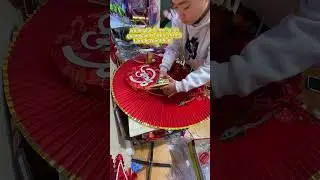 Hướng dẫn gắn sét  quạt trang trí tết