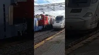 Alvia S130Alicante-Santander.Estaci&oacute;n de Osorno (Palencia)09/11/2023