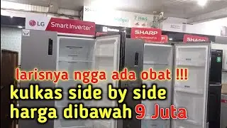 Melihat Kulkas Side by Side Paling Laris dari LG & SHARP | GCFB507PQAM SJ-IS50M-SL