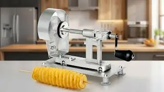 &Pi;&alpha;&tau;&alpha;&tau;&omicron;&kappa;ό&pi;&tau;&eta;&sigmaf; Lolly spiral &pi;&alpha;&tau;ά&tau;&alpha; LT Tellier Potato Lolly Maker Kartoffelspiralschneider