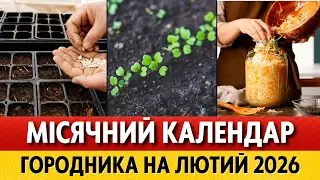 ПОРА СІЯТИ! Що та коли сіємо у ЛЮТОМУ 2026? Точний посівний календар на ЛЮТИЙ 2026 по днях