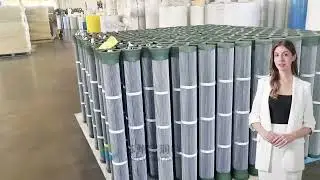 pu pleated air filter