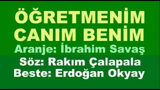 &Ouml;ĞRETMENİM CANIM BENİM - Altyapı - Karaoke = ALTYAZILI