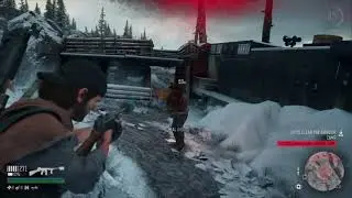 DAYS GONE | CASCADE LAKE RAILWAY AMBUSH CAMP | SNIPER | PS4 Gameplay