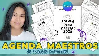 Crea tu propia AGENDA para MAESTRO GRATIS desde casa con Canva