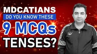 The secret to solve the Tense MCQs revealed for MDCAT students I MDCAT ENGLISH