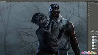 Photoshop(CS6) - Nurse and Doctor (Dead by Daylight )