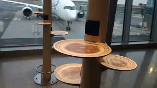 Finnair Lounge Business Class Oneworld Alliance North Flights Flight Walking Around