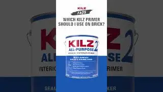 Best Primer for Brick? Try KILZ 2&reg; All-Purpose