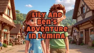 Lily and Ben's Adventure in Lumina | Learn English | Fairy Tales & Bedtime Kids English story