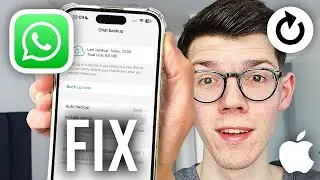 How To Fix WhatsApp Chat Backup Stuck Problem On iPhone - Full Guide