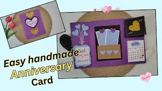 DIY Happy Anniversary Card for Mom and Dad | Easy Paper Craft Ideas 2026 