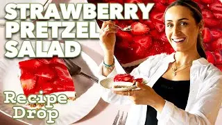 Салат с клубничным кренделем: ретро-десерт с желе | Рецепт | Food52