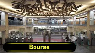 Premetro Station Bourse - Brussels 🇧🇪 - Walkthrough 🚶