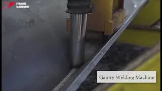 How to automatically produce H/I beam or Tapered beam? Beam Production Line - Fengwei Machinery