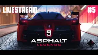 ASPHALT 9 LEGENDS | DAILY EVENTS AND CAREER |  Live Stream #5 |