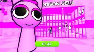 🌸 PINK SPRUNKI PRISON RUN! OBBY roblox Gameplay Walkthrough  4K