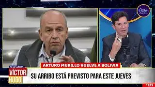 ANUNCIAN LLEGADA DE ARTURO MURILLO A BOLIVIA ESTE JUEVES