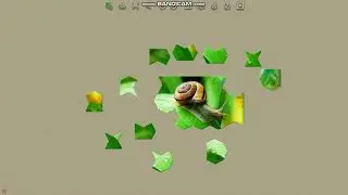 Snail on the grass - Master of Pieces &copy; Jigsaw Puzzle