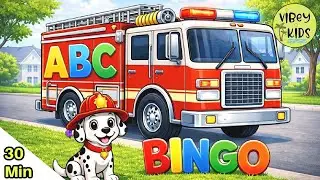 ABC's, Firetrucks, BINGO 🐶 | Halloween 🎃 & Holiday🎄Music for Toddlers & Preschool | Kids Education!