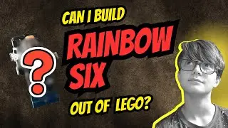 Can You Build Sledge From Rainbow Six In Lego? Watch Me Try! #legobuild #rainbow6