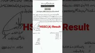 HSSC(A) 2023 Result: BISE Malakand: 12 February 2023:FA/FSc Result 2023: