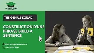 Construction d'une phrase | Build a Sentence in French | The Genius Squad