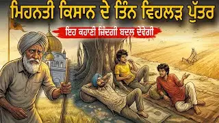 ਮਿਹਨਤੀ ਕਿਸਾਨ ਦੇ ਤਿੰਨ ਨਿਕੰਮੇ ਪੁੱਤਰ || ਮਿਹਨਤ ਹੀ ਅਸਲੀ ਖਜ਼ਾਨਾ ਹੁੰਦਾ || Punjabi Moral Story 