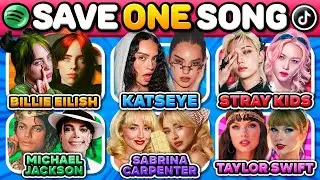 SAVE ONE SONG PER SINGER 🎶 Most Popular Singers (6 Songs Each One) | Music Quiz 2025