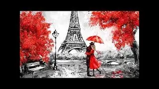 Romantic French Music 10 Hours - Paris Love Accordion Music -Best Relaxing Music