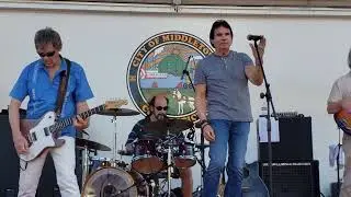 Nightshift performing China Grove.  From Cruise Night on Main Street in Middletown. June 12, 2024